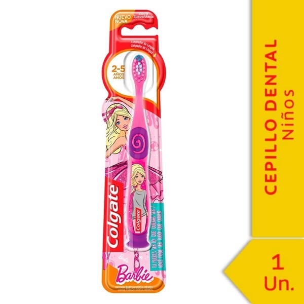 Cepillo Dental Colgate Smiles Barbie 2-5 Años 1 U