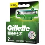 Gillette Cartuchos Para Afeitas 3 mach Sensitive (2 Unidades) #9