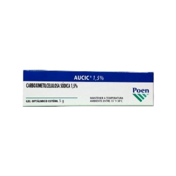 Poen Aucic 1,5% Carboximetilcelulosa Sódica Gel Oftálmico x 5 g #1