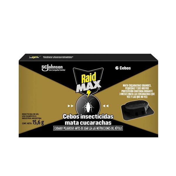 Cebo Mata Cucaracha Raid 6 uni #1