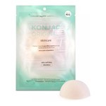 Konjac Esponja Facial Blanca 100% Blanco Puro Limpia Exfolia #1