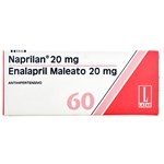 Naprilan 20 Mg | 60 Comprimidos | enalapril #1