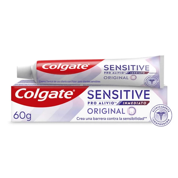Pasta Dental Colgate Sensitive Pro Alivio Inmediato Original x 60 g