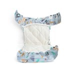 Pañal de Tela Baby Pelle Con Broches Animales Grises Multitalle Talle Multitalle #4