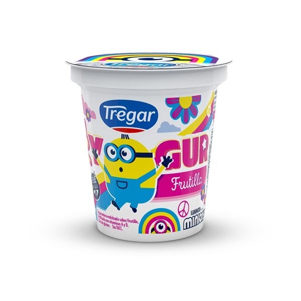 Yogur Entero Tregar Frutilla 125 Gr. #1