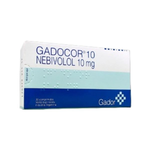 Gador Gadocor 10 Mg Nebivolol x 30 Comp #1