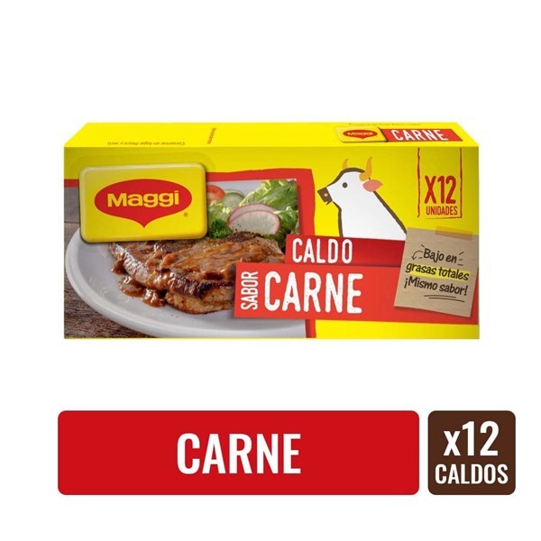 Caldo Maggi Carne X114g #1