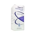 Max Vision Cipos Ciclosporina 0.1 Solución Oftálmica x 5 ml #1
