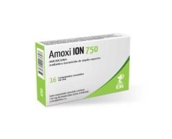 Amoxi Ion 750 mg |16 Comprimidos | Amoxicilina