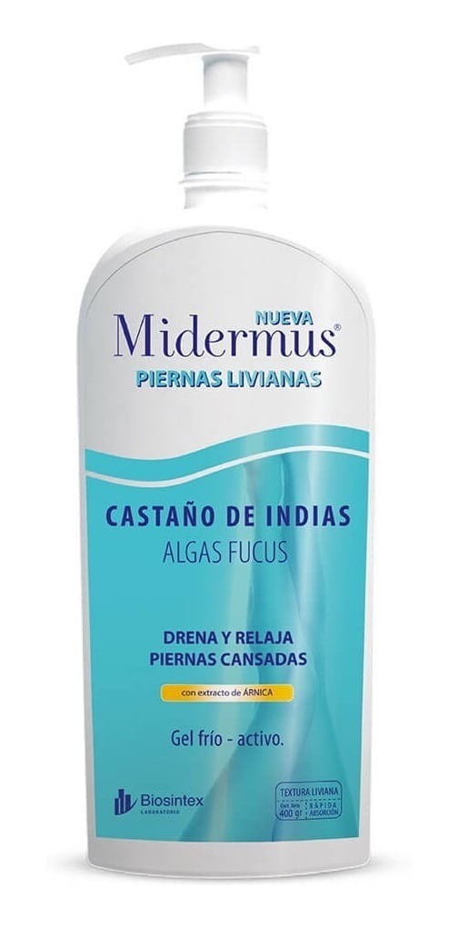 Midermus Piernas Livianas Castaño de Indias Crema x 250 g #1