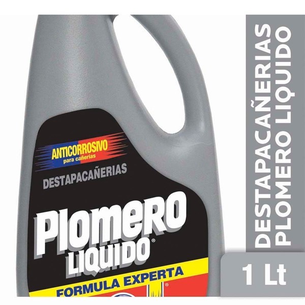 Destapacañerías Plomero Líquido 1 L