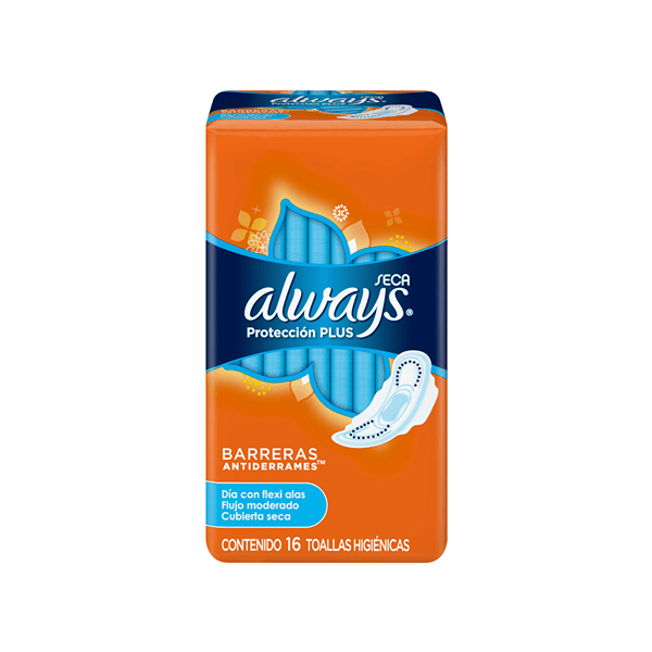 Always Toalla Plus Seca Con Alas x 16 Unid alt