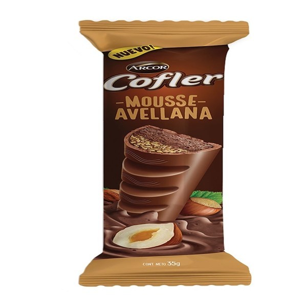 Chocolate Cofler Con Avellanas x 35 g #1