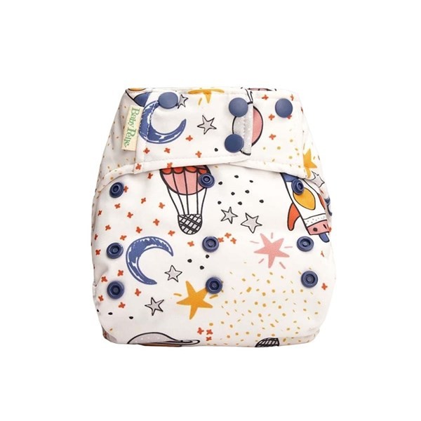 Pañal de Tela Baby Pelle Con Broches Cohetes Multitalle Talle Multitalle