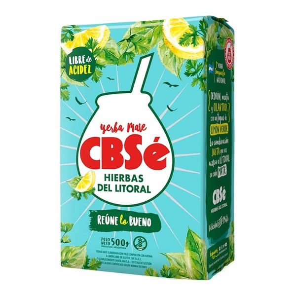 Yerba Mate Cbsé Hierbas Del Litoral 500 xg #1