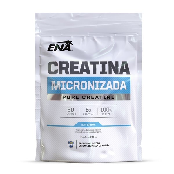 Ena Suplemento Deportivo Creatina Micronizada Sabor Neutro 300 gr
