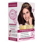 Kit Tintuta Excellence Creme Con Ácido Hialurónico Color 4 15 Castaño Cenizo Caoba #3