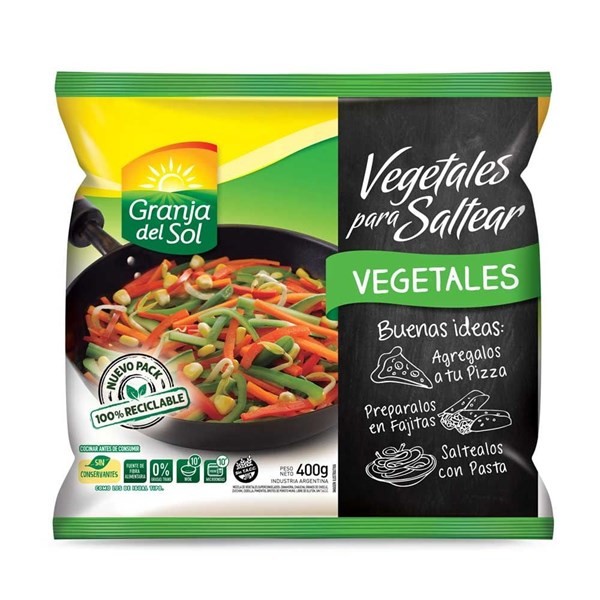 Vegetales Para Saltear Granja Del Sol 400 g #1