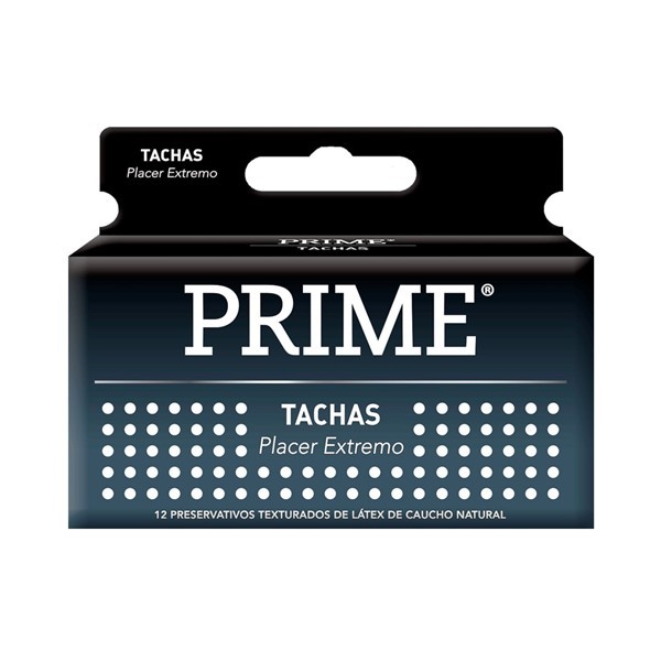 Prime Preservativo Tachas (12 Unidades) #1
