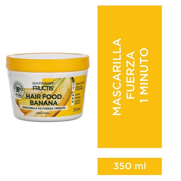 Fructis Hair Food Mascarilla Banana 350 ml #1