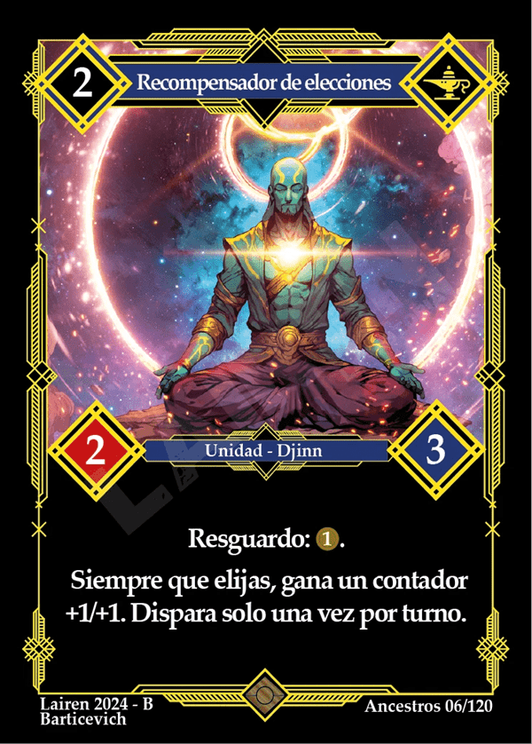 Recompensador De Elecciones - Coste 2