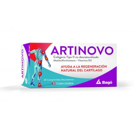 Artinovo Suplemento Dietario Colágeno Tipo Ii (30 Comprimidos Recubiertos)
