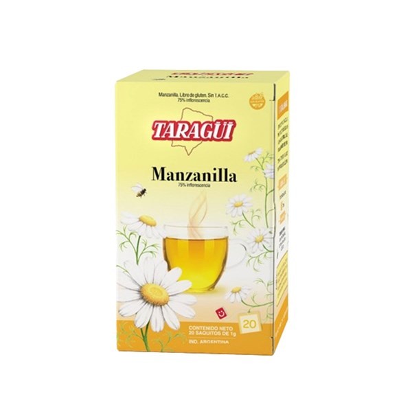 Té De Manzanilla Silvestre Taragui Saquito Sobre 20 Uni #1