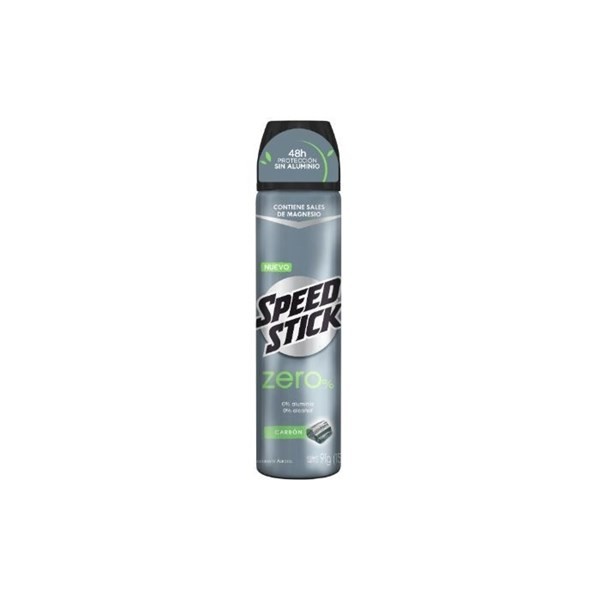 Antitranspirante En Aerosol Speed Stick Zero Carbón | 150 Ml #1