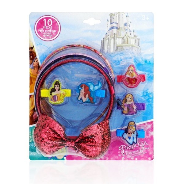 Disney Set de Accesorios Para El Pelo Princesas #1