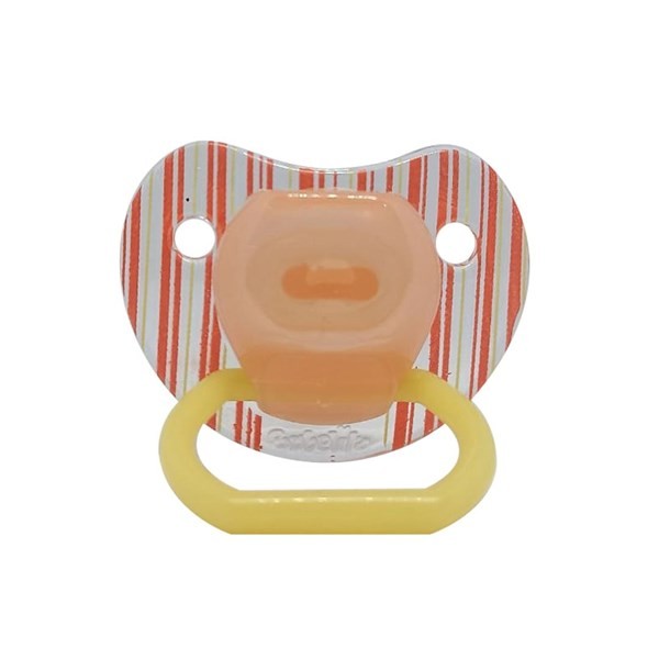 Babelito Chupete Anatomico Tradicional Silicona 6 +m Tamaño 2 color Naranja