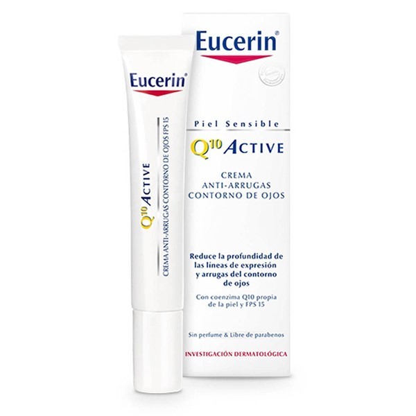 Contorno de Ojos Antiarrugas Q10 Active Para Piel Sensible| Eucerin |x15 ml alt