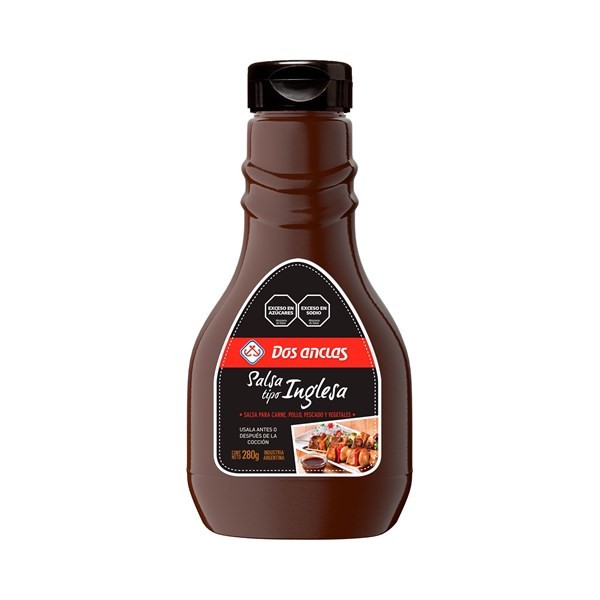 Salsa Inglesa Dos Anclas 280 G.