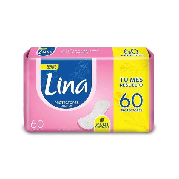 Lina Protectores Diarios (60 Unidades)