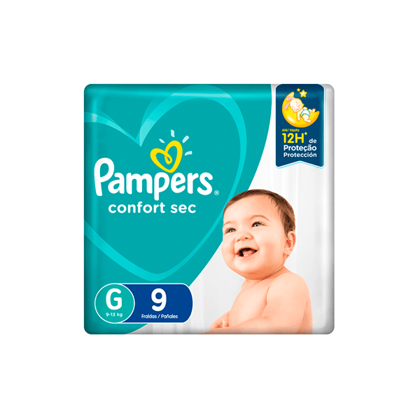 Pampers Pañal Confort Sec Max x 8 Unid g alt