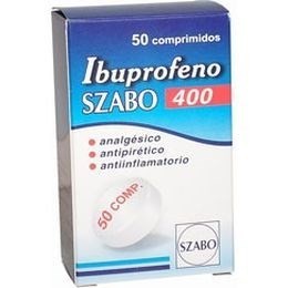 IBUPROFENO 400 mg Frasco | 50 Comprimidos #1