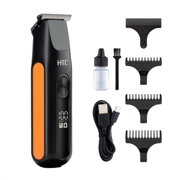 Htc Maquina de Cortar Pelo Patillera Barba Recargable At-508 alt