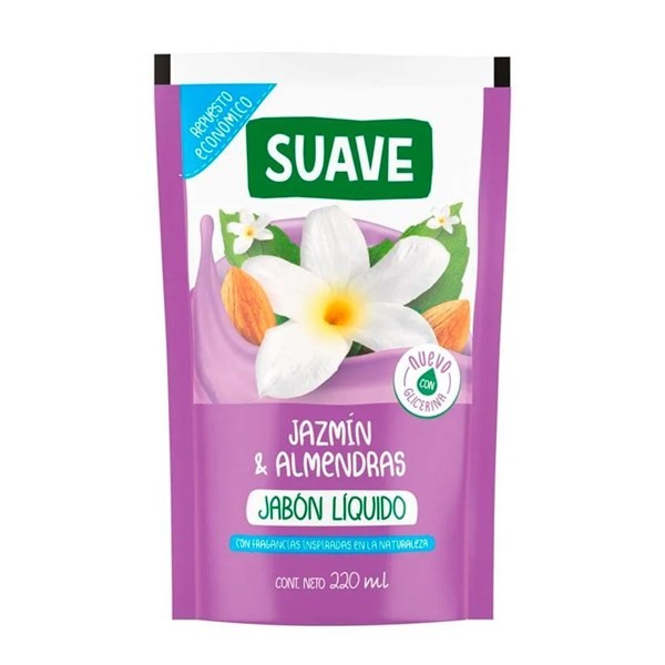 Suave Jabón Líquido Jazmín Y Almendras 220 ml alt