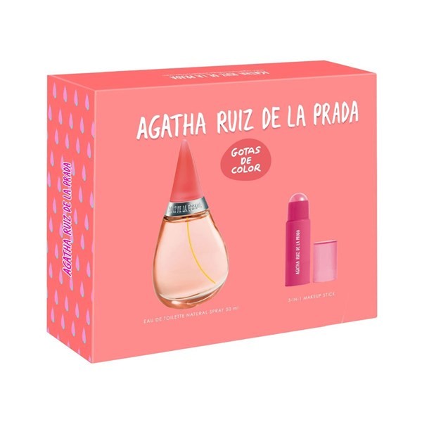 Agatha Ruiz de La Prada Gotas de Color Edt 100 ml + Make Up stick