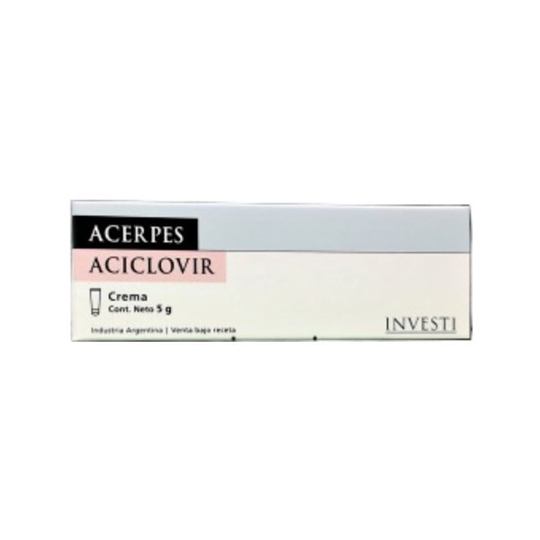 Siegfried Acerpes Aciclovir 5% Crema x 5 g #1