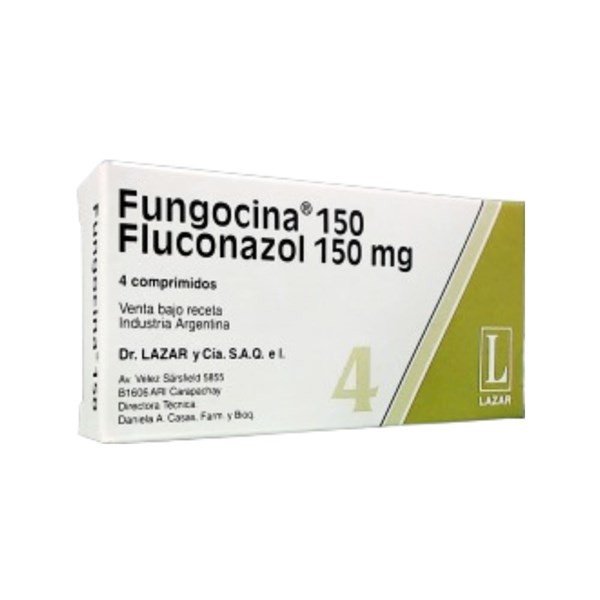 Lazar Fungocina Fluconazol 150 Mg x 4 Comp #1