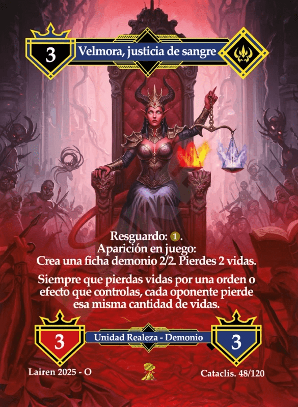 048 Velmora, Justicia De Sangre Full Art - Coste 3