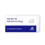 Feburic 80 Mg | 30 Comprimidos | Febuxostat #1