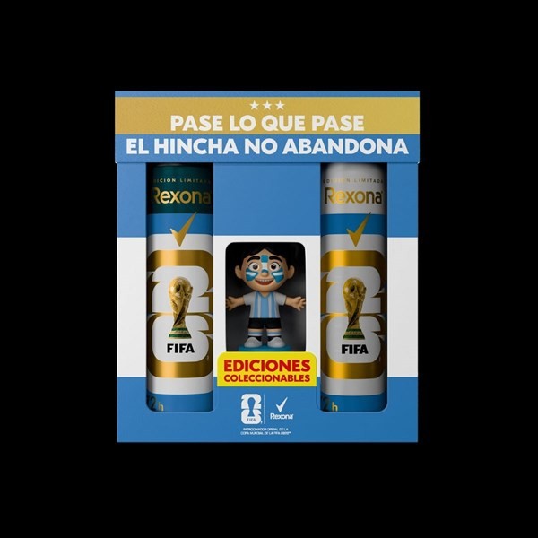 Rexona Desodorante Men Fifa World Cup + Deo Women + Rexonita Coleccionable #1