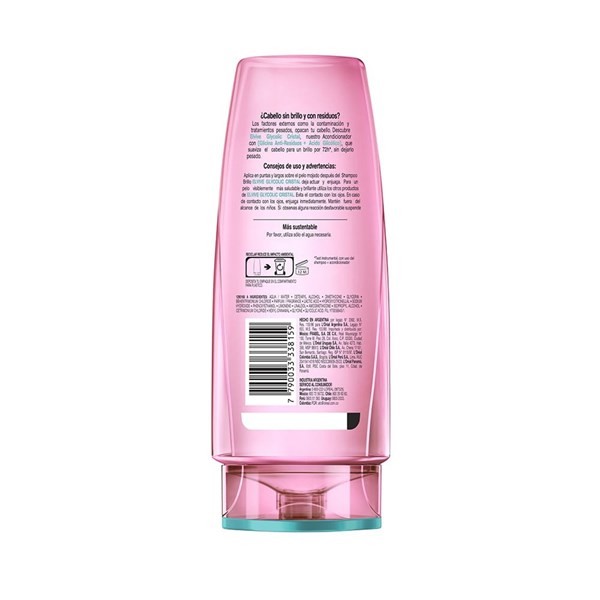 Acondicionador Elvive Glycolic Cristal x 750 ml alt