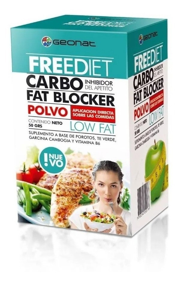 Freediet Carbo Fat Blocker Inhibidor Del Apetito Polvo 50 g Unico #1