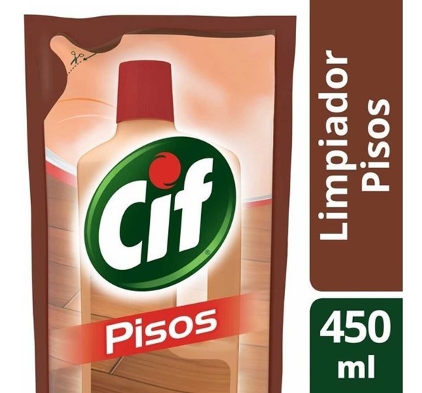Cif Limpiador Plastificados Y Flotantes Doypack x 450 ml