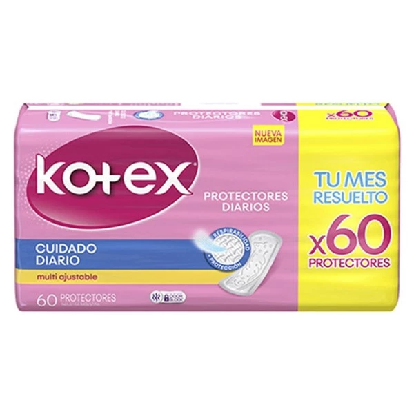 Kotex Protector Diario Cuidado Diario (60 Unidades) alt
