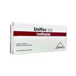 Raffo Uniflox 500 Mg Levofloxacina x 14 Comp Recubiertos Ranurados #1