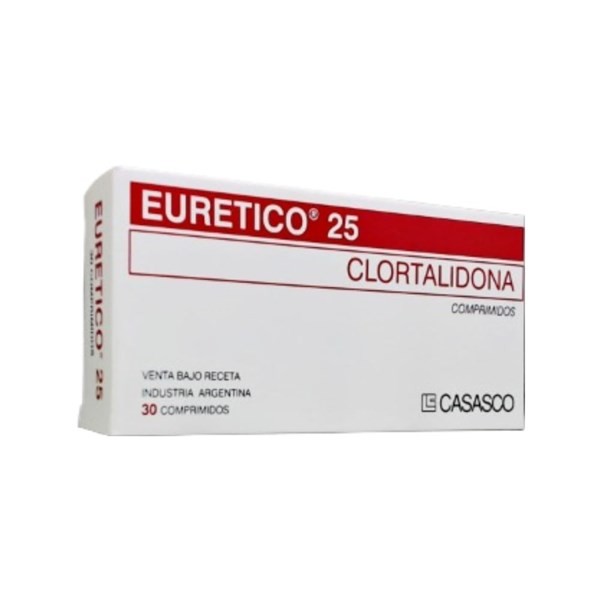 Casasco Euretico 25 Mg Clortalidona x 30 Comp #1
