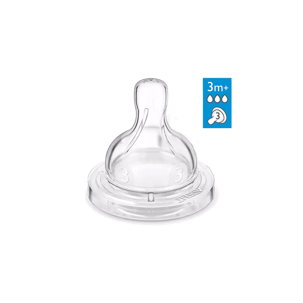 Tetina Anticólicos Philips Avent Flujo Medio 3 m+ Capacidad 1 Unid alt